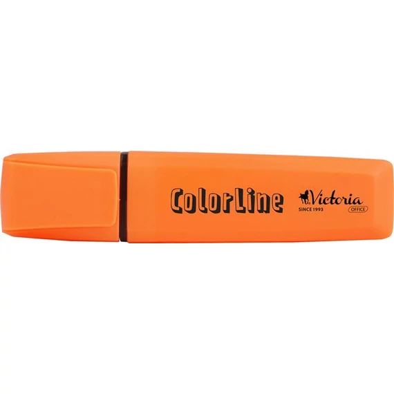 Victoria ColorLine szövegkiemelő, 1-5 mm, narancssárga