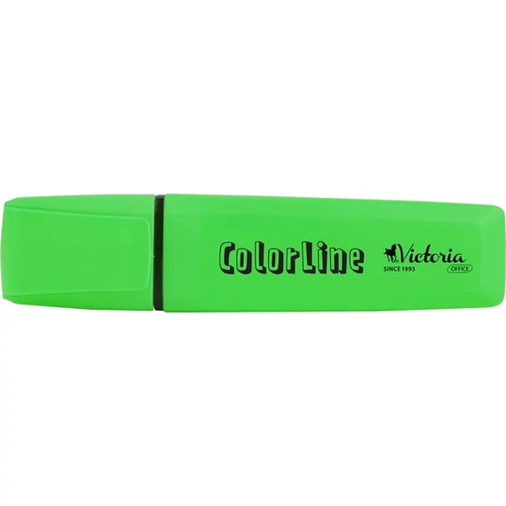 Victoria ColorLine szövegkiemelő, 1-5 mm, zöld
