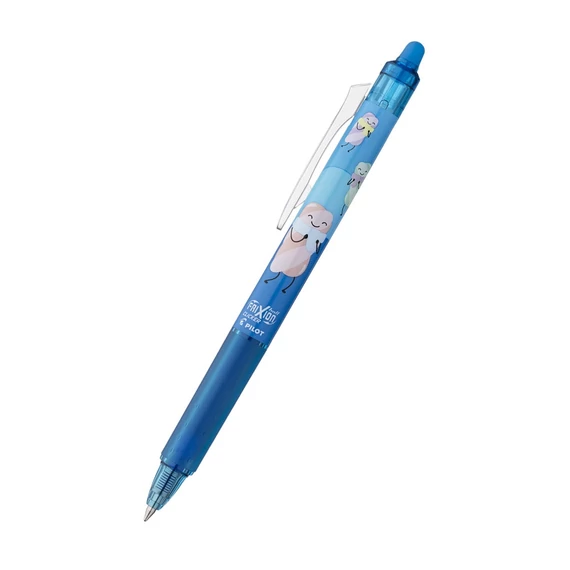 Pilot Frixion Clicker Fancy törölhető rollertoll, 0,7 mm, Light Blue