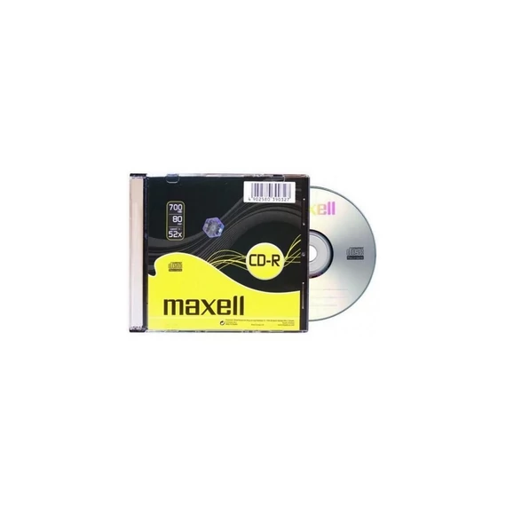 Maxell CD lemez slim tokban, 700MB