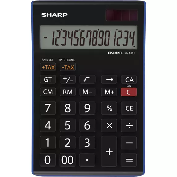 Sharp EL-145TBL asztali számológép