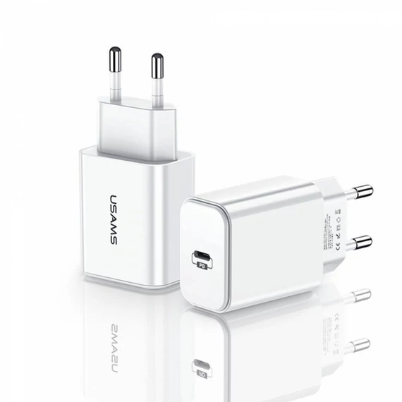 Usams hálózati töltő 1xUSB Type-C aljzattal, 20W