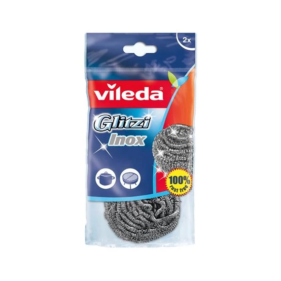 Vileda Glitzi Inox fémsúroló spirál, 2 db