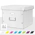 Kép 2/3 - Irattároló doboz, függőmappának, Leitz "click&store", fehér