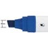 Kép 3/3 - Nobo "Glide" táblamarker, vágott hegyű, 10 mm, 4 db, kék