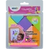 Kép 1/2 - Stick'n Tangram Blocks öntapadós jegyzettömb, vidám formák, 150 lap